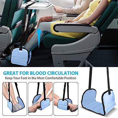 New Arrive Plane Train Flight Travel Inflatable Foot Rest Pad Footrest  Pillow