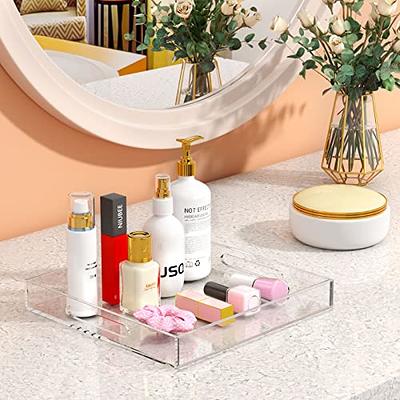 Vanity Mirror Acrylic Tray in Clear