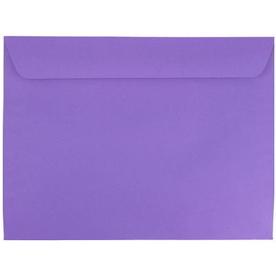 Jam Paper 9 X 12 Booklet Translucent Vellum Envelopes Ocean Blue