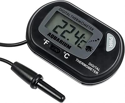 WWZMDiB 2 pcs Aquarium Thermometer, Reptile Thermometer, Fish Tank  Thermometer, Digital Thermometer, Terrarium Water Temperature Test, with Large  LCD Display - Yahoo Shopping