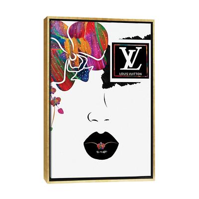 LV Fashion III Canvas Art Print by Pomaikai Barron