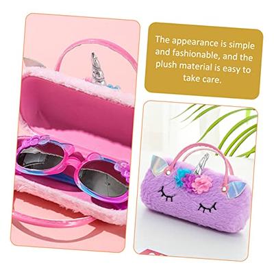 OFFSCH 2Pcs Unicorn Glasses Case wallets for travel wallets cute