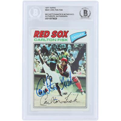 Carlton Fisk Chicago White Sox Fanatics Authentic Autographed