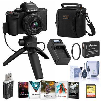  Canon EOS R100 Mirrorless Camera with 18-45mm Lens + 420-800mm  Super Telephoto Lens + 128GB Memory, LED Light, Microphone, Spare Battery,  Filters,Case, Tripod, Flash, and More (43pc Video Bundle) : Electronics