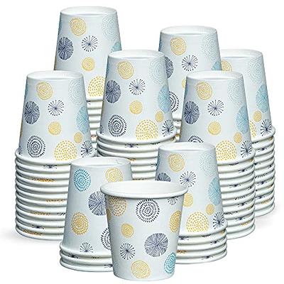 Comfy Package Small Paper Cups 3 Oz Disposable Cups for Espresso, Medicine,  600-Pack 