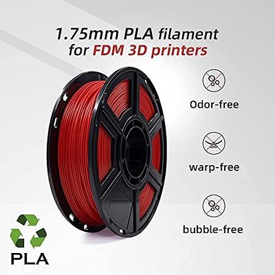  FLASHFORGE PLA Filament 1.75mm, 3D Printer Filament 1kg  (2.2lbs) Spool, Dimensional Accuracy +/- 0.02mm, 3D Printing Filament Easy  to Use and Fits for Most FDM 3D Printers (White) : Industrial 