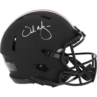 Matt Corral Carolina Panthers Autographed Riddell Lunar Eclipse Alternate Speed Mini Helmet