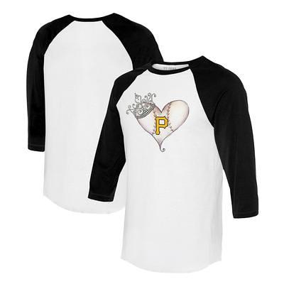 Cricut Blank Raglan Unisex Adult T-Shirt in Black/White