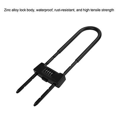 LEICHTEN Bike Lock 6 Feet Coiled Bike Cable Lock with Keys High Security  with Mounting Bracket, for Bicycle Outdoors Heavy Duty 1/2 Inch Diameter