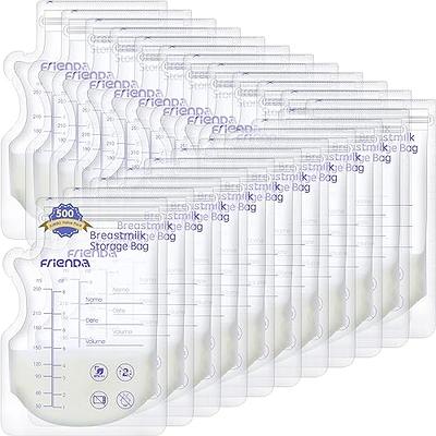 NCVI Breastmilk Storage Bags, 90 Count Milk Storage Bags for