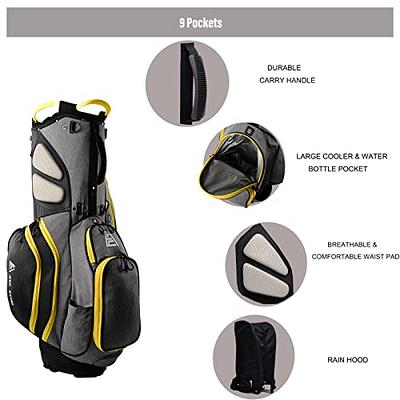 Founders Club Golf Hybrid Stand Bag for Walking or Cart 14 Way Full Length Divider