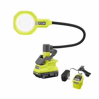 RYOBI ONE+ 18V Cordless Telescoping Power Scrubber Kit with 2.0 Ah Battery  and Charger P4500K - The Home Depot