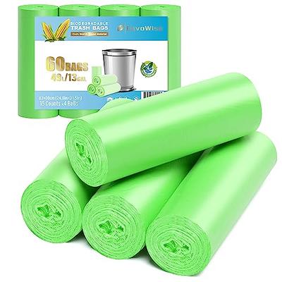 Buy SUPERBIO Compostable 33 Gallon Garbage Bags, Unscented Strong