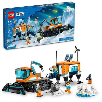 LEGO City Lunar Research Base Outer Space Toy for Kids who Love Space  60350, NASA Inspired Lunar Lander, Rover and Moon Buggy with 6 Astronaut