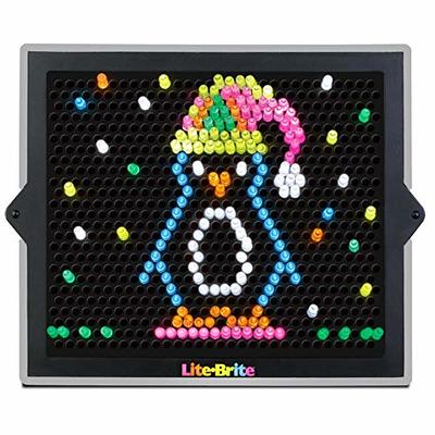 Lite-Brite Ultimate Value Retro Toy, 240 Pegs, 12 Seasonal Templates,  Pouch, Gift for Girls and Boys, Ages 4, 5,6,7,8,9,10  Exclusive,  Light up Creative Activity Toy, Educational Stem Learning - Yahoo Shopping