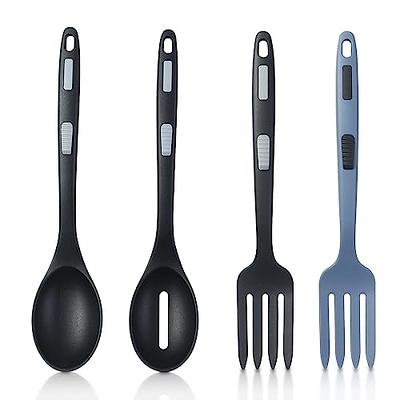 Silicone Cooking Utensils Set,4pcs Large Heat Resistant Kitchen Utensils Set  Spatula,Kitchen Utensil Gadgets Tools Set for Nonstick Cookware,Dishwasher  Safe (BPA Free) - Yahoo Shopping
