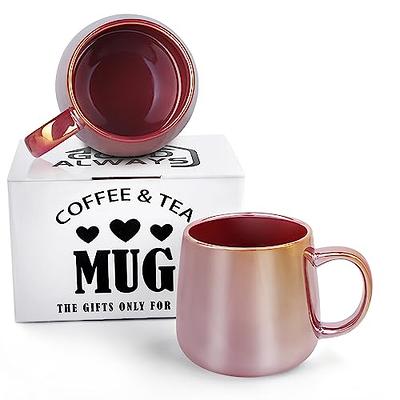 12 oz. Glossy Ceramic Latte Coffee Mug