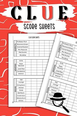 BG Publishing Scattergories Score Sheet: Scattergories Game Record