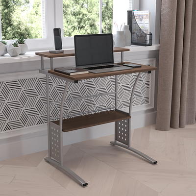 Realspace Pelingo 60 W Computer Desk Gray - Office Depot