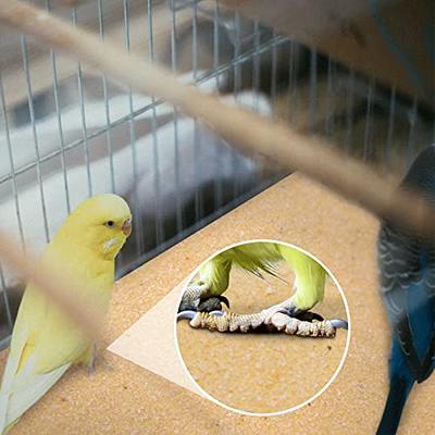 FIZMU Bird Cage Liner for Bird Cage in Sea Sand,Gravel Paper for Bird Cage  11