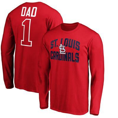 Men's Fanatics Branded Navy Atlanta Braves Father's Day #1 Dad Long Sleeve T-Shirt Size: Medium