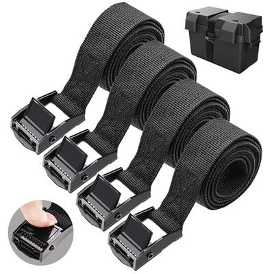 Seamaka 4 PCS 3.93ft Reusable Lashing Straps with Buckles (Antirust Alloy), Adjustable Cam Buckle Tie Down Cinch Strap(1 x 47.2) O-017-1.2 - Yahoo  Shopping