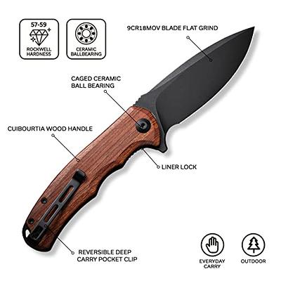 XTOUC 14C28N Blade Folding Pocket Knife G10 Handle Outdoor Camping Kni