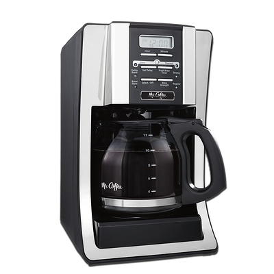 Mr. Coffee 12-Cup Coffee Maker Grab-a-Cup Auto Pause Easy Cleanup White -  Yahoo Shopping