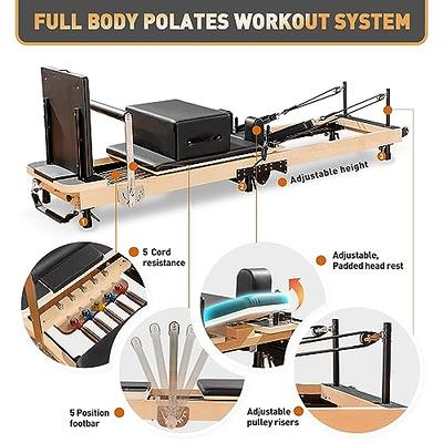 Pilates Reformer Machine ,Foldable Pilates Machine Equipment for Home