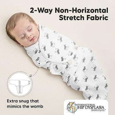 Baby Swaddle Wrap, 2 Pcs 0-3 Months Newborn Swaddle Blanket Wrap