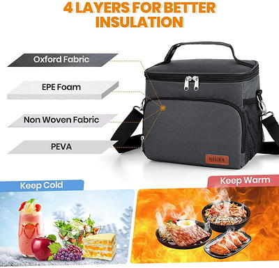 Thermal Insulation Lunch Box For Men Women Kids Leakproof
