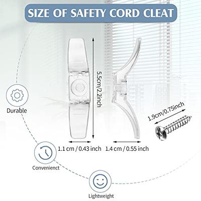 4 Pieces Blind Cord Winder Safety Blind Cord Hooks Blind Cord