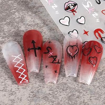 sticker decal for louis vuitton nail stickers