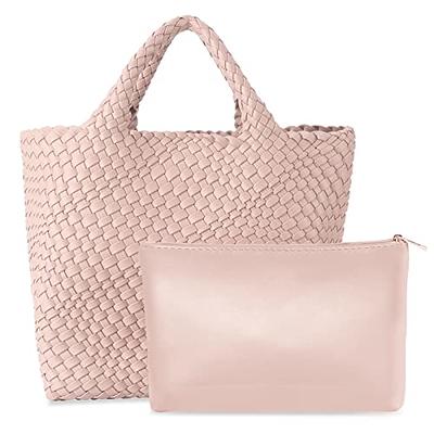 Women Fashion Pink Crossbody Bag Vegan Leather Handbags -SINBONO
