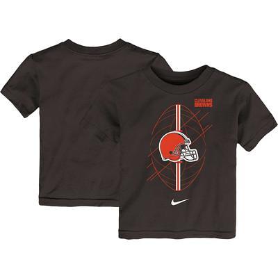 Cleveland Browns Nike Fashion Color Block Pullover Hoodie - Brown