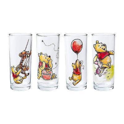 Disney Winnie The Pooh Character Portraits 2-Ounce Mini Shot Glasses Set of  4