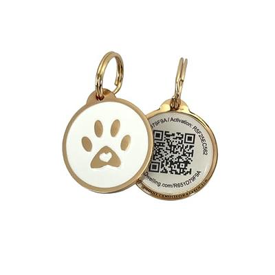 MYLUCKYTAG Service Dog Tag, NFC & QR Code Smart Pet ID Tag