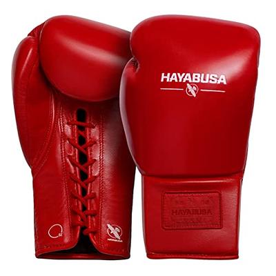 Hayabusa Pro Leather Lace-Up Boxing Gloves for Men and Women - Red, 16oz -  Yahoo Shopping