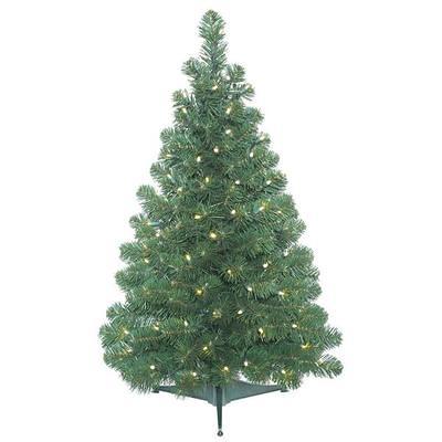 Dandan Flocked Lighted Artificial Christmas Tree - Includes a Tree Storage  Bag and Remote Control - Yahoo Shopping