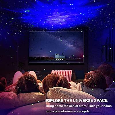 Galaxy Projector for Bedroom, Nebula Light with 10 Space Planets Star  Projector, Remote Control Timer Music Night Light Projector, Ceiling  Projector
