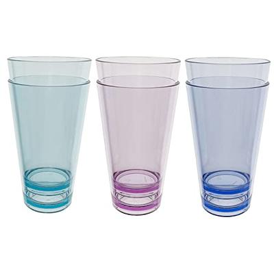 AOYITE 18-ounce Plastic Tumblers