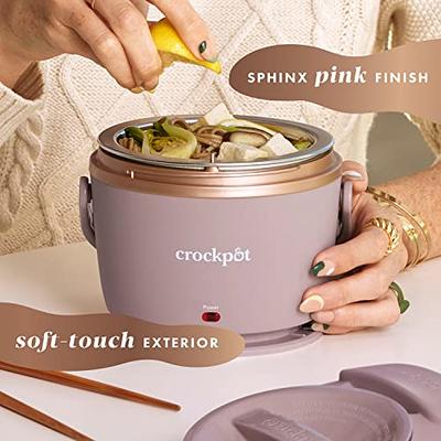 Crock-Pot GO Portable Food Warmer, Electric Lunch Box with Detachable Cord