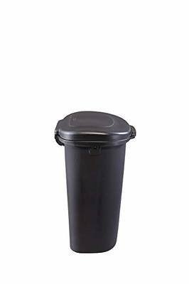 Rubbermaid Commercial Products Touch Top Trash Can/Wastebasket with Lid, 13- Gallon, Small Black Garbage Bin for Home/Kitchen/Bathroom/Bedroom/Office -  Yahoo Shopping