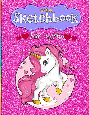 Tatum: A Cute Unicorn Sketchbook (8.5 x 11) inches 110 pages With Blank  Paper For Girl Name Tatum To Drawing, Doodling, Sketching: Green, Harlecy:  Books 