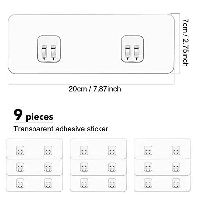 Shower Caddy Adhesive Sticker Replacement Hook, Strong Hooks For