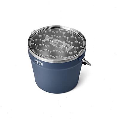 YETI Rambler Beverage Bucket, Double-Wall Vacuum Insulated Ice Bucket with  Lid, Navy - Yahoo Shopping