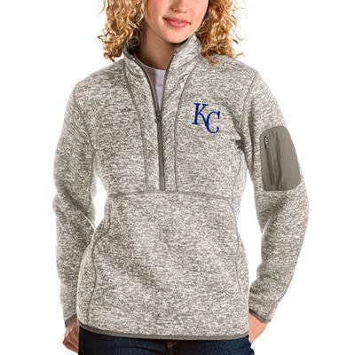 MLB Men's Kansas City Royals Royal Colorblock Pullover Hoodie