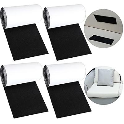 12 Sets 2x4 inch Strips with Adhesive Heavy Duty Hook and Loop