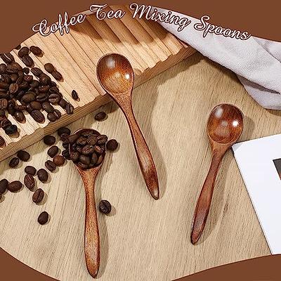 Stainless Steel Mini Teaspoon Short Handle Small Salt Scoop Spice