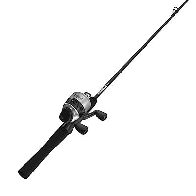 Zebco 33 Spincast Reel and Fishing Rod Combo, 6-Foot 2-Piece Fiberglass Rod  with EVA Handle, Quickset Anti-Reverse Fishing Reel with Bite Alert,  Silver/Black - Yahoo Shopping